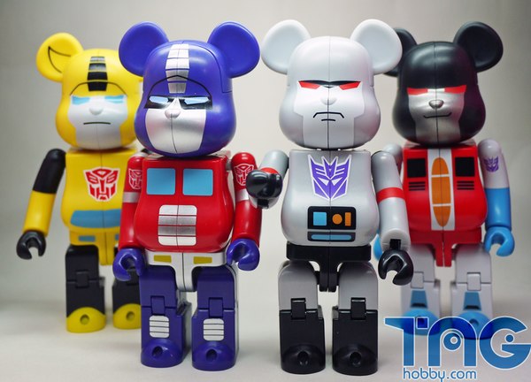 Preview Images Medicom 200 Bearbrick Transformers Optimus Prime, Bumblebee, Megatron, Starscream  (1 of 16)